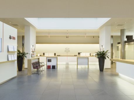 Umbau UBS-Geschäftsstellen